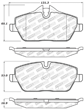 Picture of StopTech Performance Brake Pads