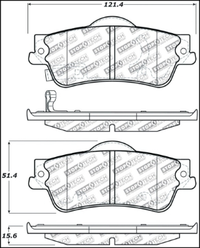 Picture of StopTech Performance Brake Pads