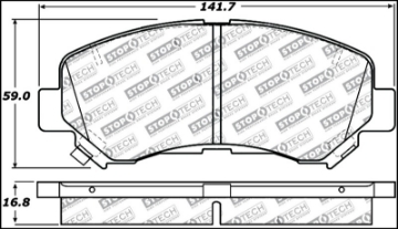 Picture of StopTech Performance Brake Pads