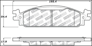 Picture of StopTech Performance Brake Pads