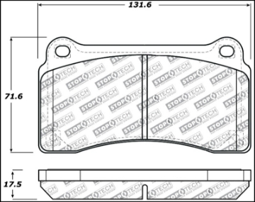 Picture of StopTech Performance Brake Pads