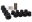 Picture of Energy Suspension 67-69 Chevrolet Corvette Black Rear Leaf Spring Bushing Set