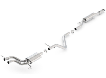 Picture of Borla 13-15 Hyundai Veloster Turbo 1-6L AT-MT FWD 2dr Dual Center Rear Exit Cat-Back Exhaust