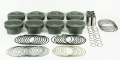 Picture of Mahle MS Piston Set SBC 420ci 4-155in Bore 3-875in Stroke 6-0in Rod -927 Pin 4cc 13-4 CR Set of 8