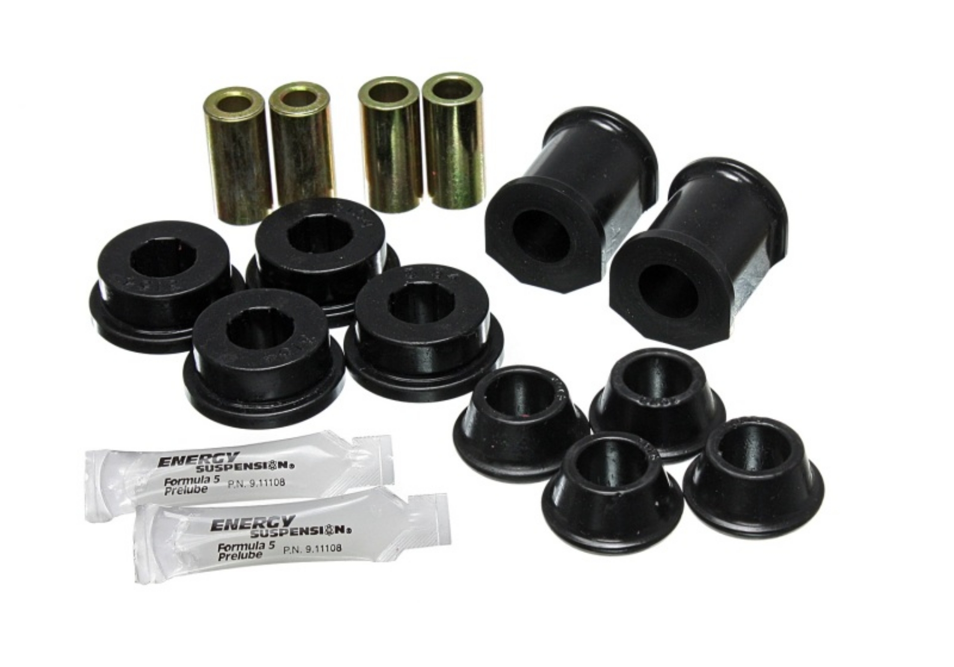 Picture of Energy Suspension 71-7-73 VW Super Beetle Cast Black Front Control Arm Bushing Set