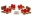 Picture of Energy Suspension 92-02 Dodge Viper Red Rear Control Arm Bushing Set
