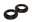 Picture of Energy Suspension Universal 2 1-8in ID 3 3-4in OD 3-4in H Black Coil Spring Isolators 2 per set