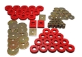 Picture of Energy Suspension 55-57 Chevy Full Size Belair-Caprice-Impala Red Body Mount Set