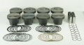 Picture of Mahle MS Piston Set SBC 358ci 4-03in Bore 3-500in Stroke 5-7in Rod -927in Pin -4cc 10-5 CR Set of 8