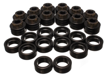 Picture of Energy Suspension 92-99 GM Denal XL-Suburban 2WD-Yukon XL 2WD Black Body Cab Mount Set