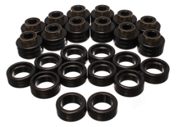 Picture of Energy Suspension 92-99 GM Denal XL-Suburban 2WD-Yukon XL 2WD Black Body Cab Mount Set