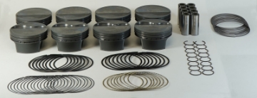 Picture of Mahle MS Piston Set GM LS 403ci 4-005in Bore 4in Stroke 6-125in Rod -927 Pin -12cc 10-5 CR Set of 8