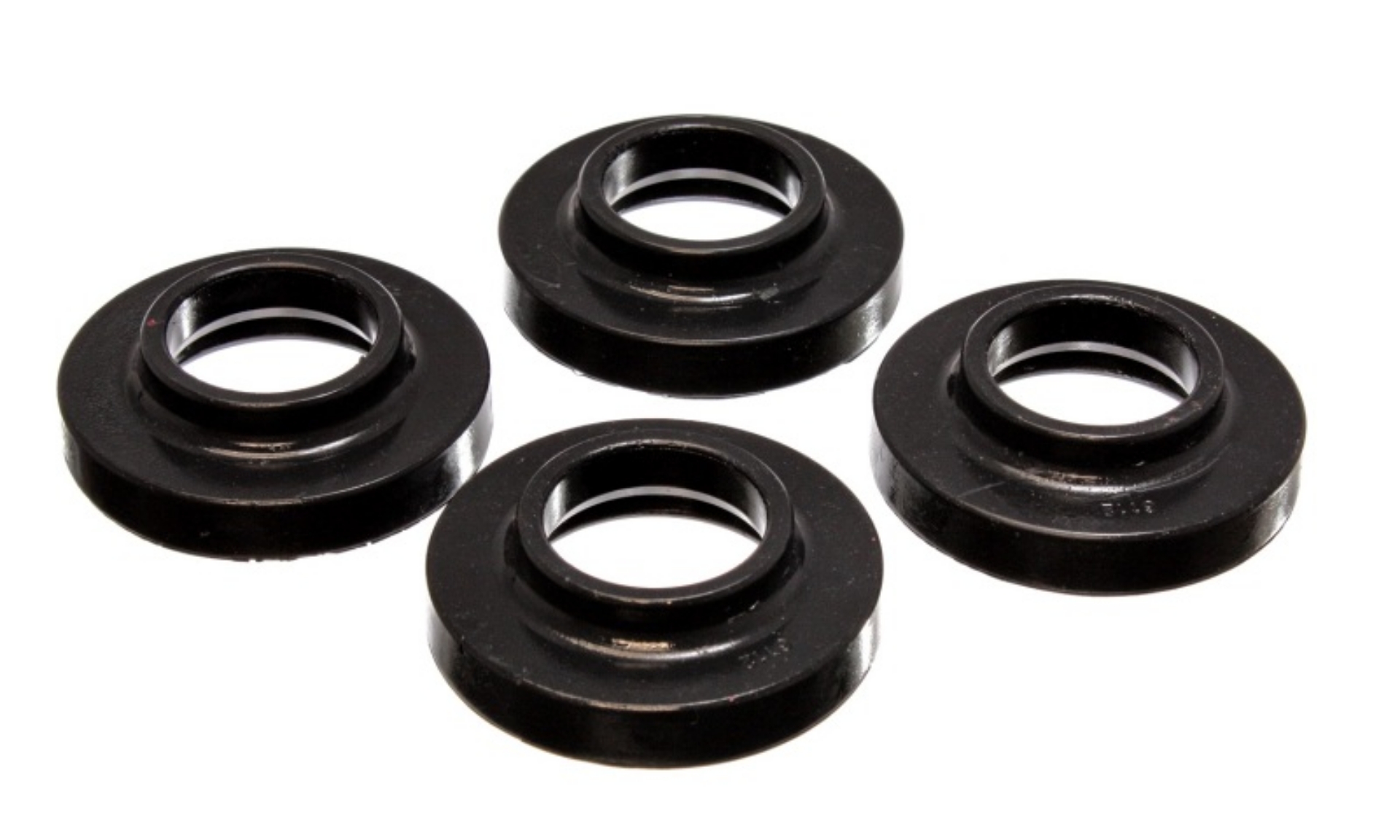Picture of Energy Suspension 97-06 Jeep Wrangler TJ - 84-01 Cherokee Black Fr-Rear Coil Lift Isolator Set of 4