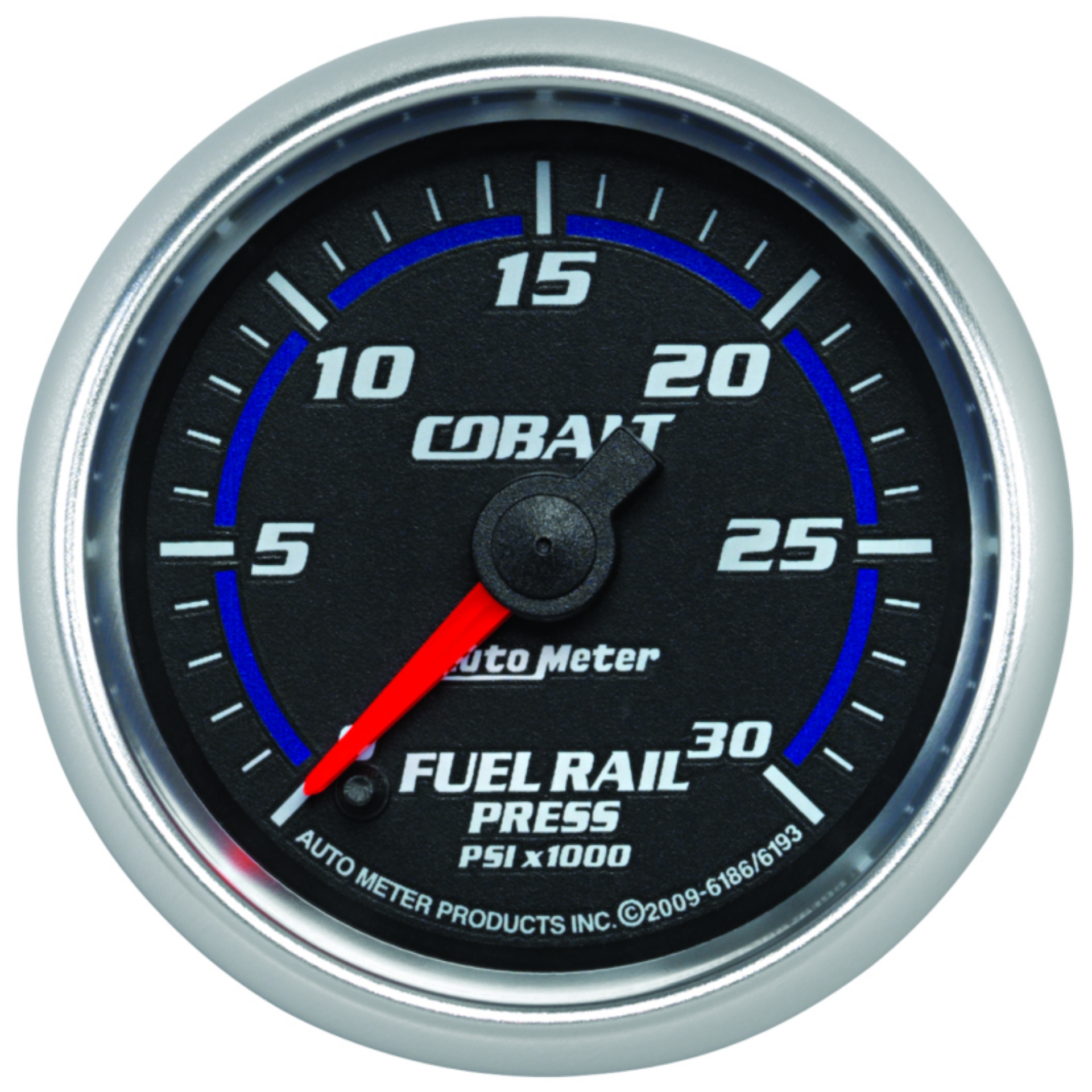 Picture of Autometer Cobalt 52mm 0-30,000 PSI F-S Electronic Diesel Fuel Rail Pressure Gauge Cummins 5-9L