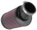 Picture of K&N Filter Universal X Stream Clamp-On 2-438in Flange ID x 4-5in Base OD x 4in Top OD x 6-563in H