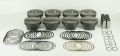 Picture of Mahle MS Piston Set SBC 407ci 4-155in Bore 3-5-3-75stk 6-125-6in Rod -927 Pin 12-5-13-3 CR Set of 8