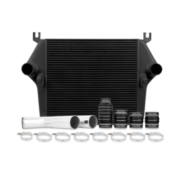 Picture of Mishimoto 07-5-09 Dodge 6-7L Cummins Intercooler Kit w- Pipes Black