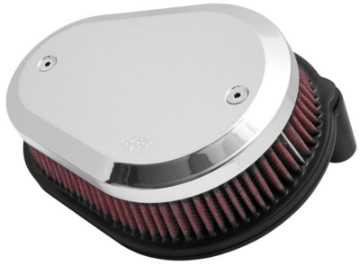 Picture of K&N Intake System for Harley-Davidson - Color Red - Style Triangle - Size 6-8