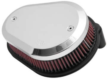 Picture of K&N Intake System for Harley-Davidson - Color Red - Style Triangle - Size 6-8