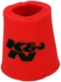 Picture of K&N Airforce Pre-Cleaner Round Tapered Red Air Filter Foam Wrap 6in Base ID x 5in Top ID x 9in H