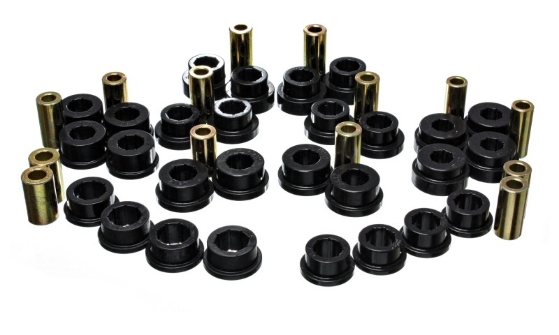 Picture of Energy Suspension 13 Scion FR-S - Subaru BRZ Black Front Control Arm Bushing Set