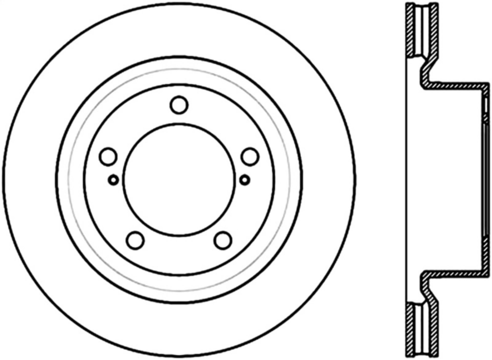 Picture of StopTech Sport Slot 08-12 Toyota Sequoia - 07-12 Tundra Slotted Left Front CRYO Rotor