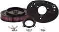 Picture of K&N Intake System for Harley Davidson - Color Red - Style Oval - Size 9in
