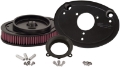 Picture of K&N Intake System for Harley Davidson - Color Red - Style Oval - Size 9in