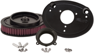 Picture of K&N Intake System for Harley Davidson - Color Red - Style Oval - Size 9in