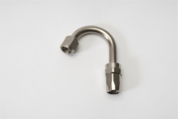 Picture of Russell Performance -6 AN Endura 180 Degree Full Flow Swivel Hose End With 1in Radius
