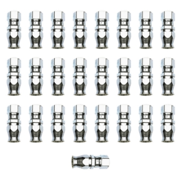 Picture of Russell Performance -6 AN Endura PowerFlex Power Steering Straight Hose Ends 25 pcs