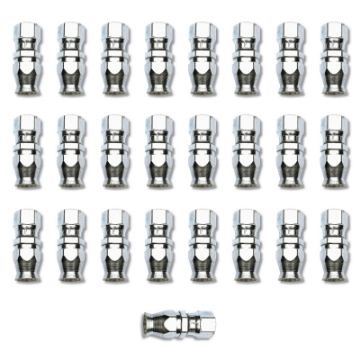 Picture of Russell Performance -10 AN Endura PowerFlex Power Steering Straight Hose Ends 25 pcs