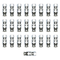Picture of Russell Performance -10 AN Endura PowerFlex Power Steering Straight Hose Ends 25 pcs