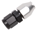 Picture of Russell Performance Black-Silver -8 AN Male 37 Degree to 1-2in Aluminum Tube