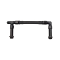 Picture of Russell Performance -8 AN to -8 AN Twist-Lok Holley 4150 Dual Inlet Carb Kit Black