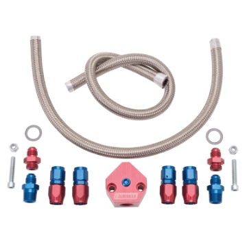 Picture of Russell Performance Edelbrock Tunnel Ram Kit for Performer Series Carbs