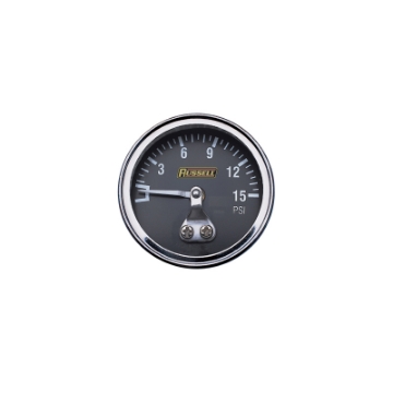 Picture of Russell Performance 15 psi fuel pressure gauge Non liquid-filled