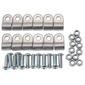 Picture of Russell Performance Stainless Steel Brake Line Clamps 12 pcs
