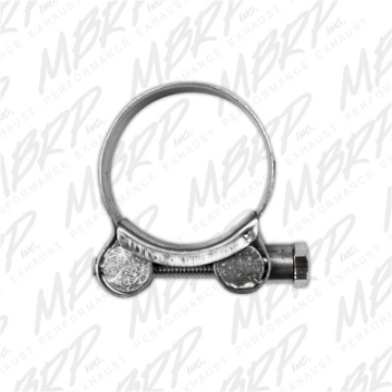 Picture of MBRP Universal 1-75in Barrel Band Clamp - Stainless NO DROPSHIP