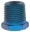 Picture of Russell Performance 1-2in Male to 1-8in Female Pipe Bushing Reducer Blue