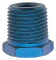 Picture of Russell Performance 1in Male to 3-4in Female Pipe Bushing Reducer Blue