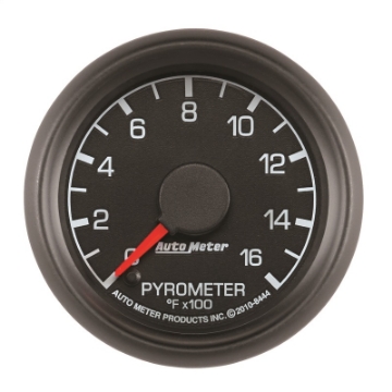 Picture of Autometer Factory Match Ford 52-4mm Full Sweep Electronic 0-1600 Deg F EGT-Pyrometer Gauge