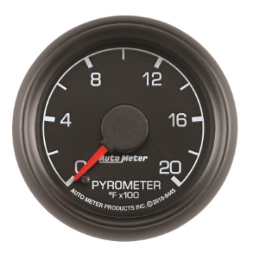 Picture of Autometer Factory Match Ford 52-4mm Full Sweep Electronic 0-2000 Deg F EGT-Pyrometer Gauge