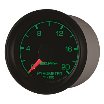 Picture of Autometer Factory Match Ford 52-4mm Full Sweep Electronic 0-2000 Deg F EGT-Pyrometer Gauge