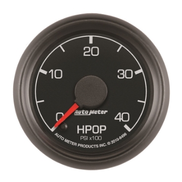 Picture of Autometer Factory Match Ford 52-4mm Full Sweep Electronic 0-4000 PSI Diesel HPOP Pressure Gauge