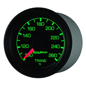Picture of Autometer Factory Match Ford 52-4mm Full Sweep Electronic 100-260 Deg F Transmission Temp Gauge