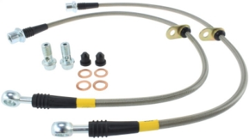 Picture of StopTech 02-12 Toyota Camry Coupe-Sedan - 04-08 Solara Rear Stainless Steel Brake Lines