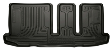 Picture of Husky Liners 13 Infiniti JX35 - 13 Nissan Pathfinder Weatherbeater Black 3rd Seat Floor Liner