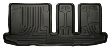 Picture of Husky Liners 13 Infiniti JX35 - 13 Nissan Pathfinder Weatherbeater Black 3rd Seat Floor Liner