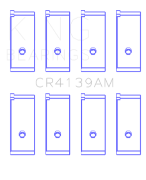 Picture of King Honda 91CI-1-5L D15A2-D15A3-D15B1-D15B2-D15B7-D15B8-D15Z1 Size +0-25 Rod Bearing Set